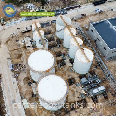 Réservoir revêtu FBE pour le traitement des eaux usées agricoles - Un récipient robuste et résistant à la corrosion pour les eaux de ruissellement agricoles et les déchets organiques.