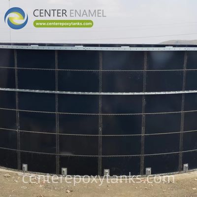 Réservoir en acier revêtu d'époxy pour lixiviat liquide - Offre un confinement sûr et résistant aux produits chimiques pour les fluides dangereux.