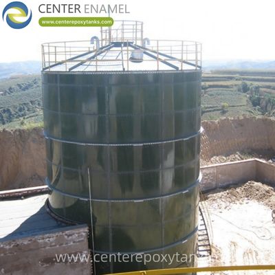 Ballon de stockage de biogaz pour un digesteur de biogaz de déchets agricoles : Stockage essentiel du gaz généré à partir des résidus de cultures et de la biomasse agricole