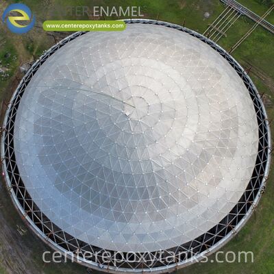 Toit flottant interne pour les réservoirs de pétrole brut mélangés en acier au carbone soudé: prévient les pertes de lumière lors du mélange complexe d'huile