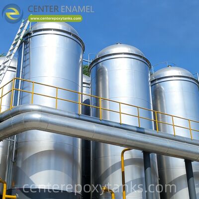 Toit flottant externe pour réservoir de stockage de produits pétrochimiques en acier soudé : contrôle les émissions et protège la qualité de l'air local