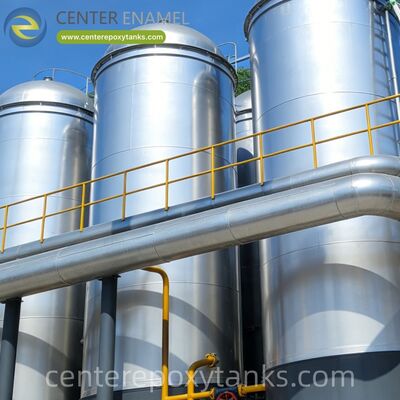 Toit flottant extérieur pour l'acier soudé réservoir de stockage de carburant au-dessus du sol: réduit les pertes de produits volatils et améliore la sécurité