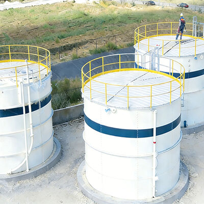 Solutions de stockage en acier soudé de qualité supérieure par Center Enamel