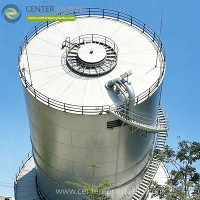 Réservoirs soudés en acier comme réservoir flottant de stockage d'huile sur le toit: intègre la technologie de suppression de la vapeur avec une coque en acier soudé de haute résistance