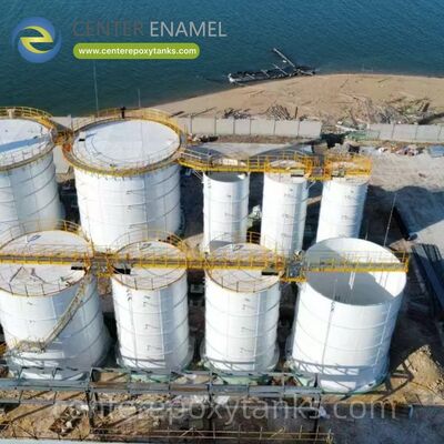 Réservoirs en acier boulonnés comme silo à riz : protège les grains de riz délicats de l'humidité et de la détérioration de l'environnement.