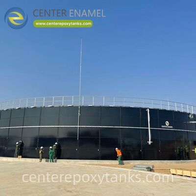 Les réservoirs en acier boulonné comme réservoirs de stockage de produits chimiques: offrent un environnement sûr pour les matières dangereuses grâce à des couches de protection de haute performance.