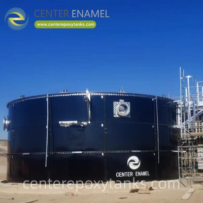 Réservoirs en acier boulonné comme réservoirs d'eaux usées de brasserie: protège contre le pH bas et le ruissellement sucré caractéristique de la production de bière.