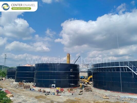 Technologie de biogaz de pointe et réservoirs GFS pour le traitement des eaux usées agricoles en Indonésie