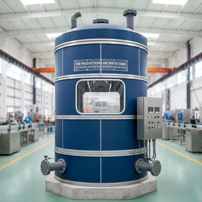 Le réservoir d'eau de la chaîne de production FBE: l'infrastructure stratégique pour la fabrication moderne