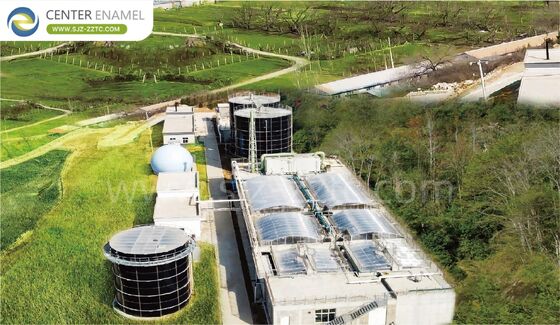 Technologie fiable du biogaz et réservoirs GFS pour le projet de biogaz de déchets de cuisine au Népal