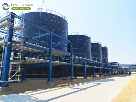 Solution anaérobie avancée: réservoirs GFS et toits à double membrane pour le traitement de la POME au Nigéria