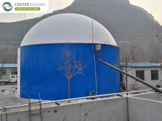Entrepreneur du projet de biogaz de fumier bovin au Pakistan utilisant la solution des réservoirs GFS