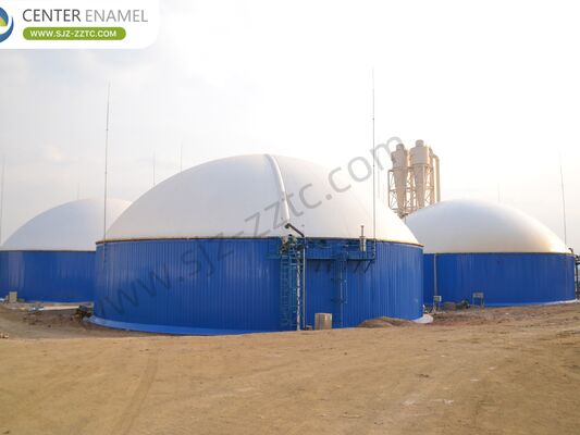 Conception de projet de centrale à biogaz à partir de fumier de bovins au Nigeria utilisant des réservoirs GFS