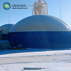Réservoir de digestion anaérobie en acier à boulonnage bleu pour la production de biogaz