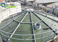 Réservoirs d'eau industriels de 35000 gallons avec toit en alliage d'aluminium