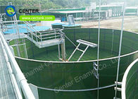 60000 gallons de réservoirs de stockage de boues en acier inoxydable boulonné pour usine de traitement des eaux usées