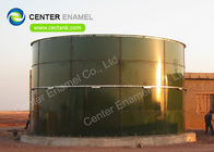 Réservoir de stockage d'eaux usées industrielles en acier recouvert de verre 560000 gallons