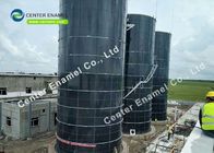 réservoirs de stockage d' eau agricoles sur mesure, silos en acier NSF ANSI 61 pour le grain