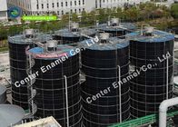 2.4M * 1.2M réservoir de stockage de biogaz avec toit à double membrane ou toit en émail