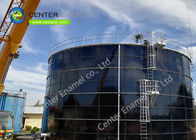 Projet de réservoirs de stockage de liquide en acier boulonné pour le stockage de l'eau / eaux usées