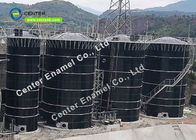 18000M3 Réservoirs industriels d'eau en acier recouvert de verre pour le stockage du biogaz