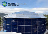 Réservoirs de biogaz en acier revêtus de verre résistant à la corrosion