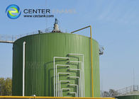 Réservoir de digestion anaérobie en acier recouvert de verre pour le projet de biogases agricoles