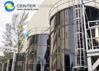 NSF 61 Réservoirs de stockage d'eau en acier revêtus de verre pour le stockage de masse liquide sèche
