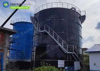 Réservoir de stockage des eaux usées industrielles en acier boulonné pour usine de traitement des eaux usées