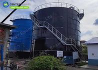 Réservoirs industriels de stockage d'eau en acier boulonné