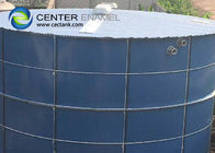 Réservoirs de biogaz en acier recouverts de verre pour usines de traitement des eaux usées