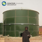 Réservoirs de stockage d'eau revêtus de verre d'acier avec norme AWWA D103 EN ISO28765