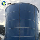 Du verre fondu dans des réservoirs en acier dans les projets de traitement des eaux usées du monde entier