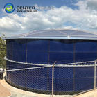 Installation pratique réservoirs d'eau commerciaux GFS durables