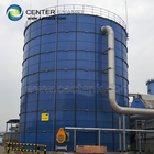 Réservoirs d'eau industriels durables vert foncé pour les composés inorganiques