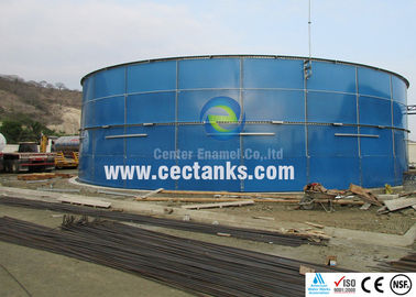 Réservoirs industriels de stockage d'eau en verre pour le traitement des eaux usées