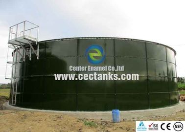 Réservoirs d'acier émaillés en verre boulonné / réservoir de stockage d'eau de 30000 gallons