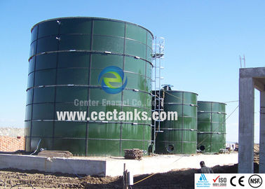 Réservoirs de stockage d' eau à pulvérisation incendie, réservoirs de stockage d' eau en acier boulonné
