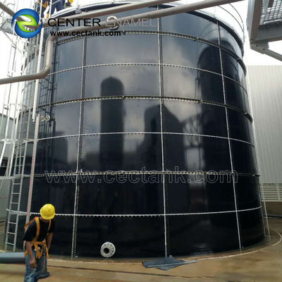 Centre d'émail fournit des réservoirs SBR en acier boulonné pour le projet de traitement des eaux usées