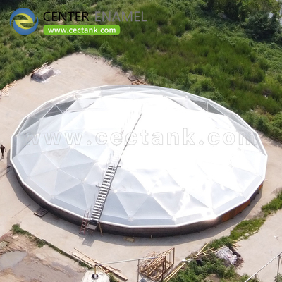 conception du toit en dôme géodésique en aluminium