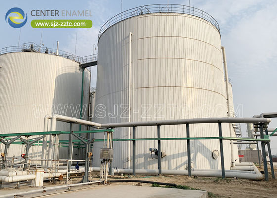 Entrepreneur principal du projet de biogaz Capacité 18 000 m3 Double revêtement