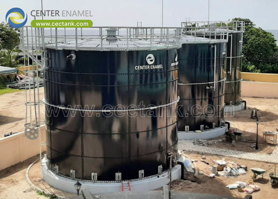 Centres d'émail pour le stockage de l'eau potable de 2250 m3