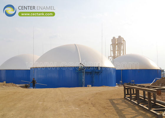 Réservoir de stockage de biogaz pour diverses applications: la solution fiable de l'émail central