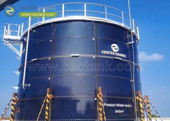 Durée de vie supérieure à 30 ans: réservoirs de stockage de boues en verre fusionné à l'acier (GLS) pour une fiabilité à long terme