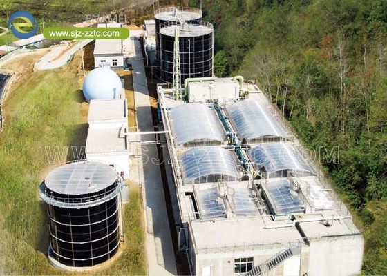 Dirigeant le projet de traitement des eaux usées de l'élevage Entrepreneur EPC: Solutions complètes du Centre Enamel pour une gestion durable des eaux usées