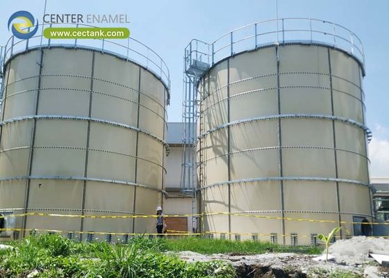 Chine Fabricant de réservoirs à boulons en acier enduit d'époxy lié par fusion