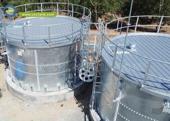 1000m3 réservoirs d'eau en acier galvanisé Solutions fiables et rentables pour le stockage de l'eau