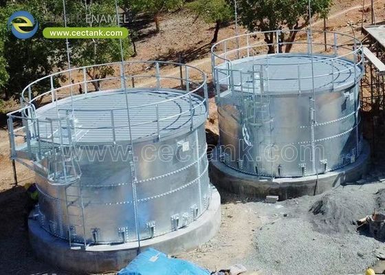Réservoirs en acier galvanisé pour le stockage des aliments liquides par les fournisseurs d'ingrédients alimentaires