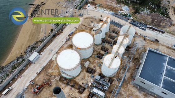 Les réservoirs à boulons en acier enduit d'époxy pour l'eau d'irrigation: un approvisionnement constant pour l'irrigation des cultures