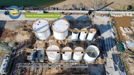 Réservoirs boulonnés en acier à revêtement époxy pour le stockage de carburant liquide : efficacité et sécurité
